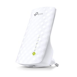 Repetidor / Extensor de Cobertura WiFi AC, 750 Mbps, doble banda 2.4 GHz y 5 GHz, con 1 puerto 10/100 Mbps
