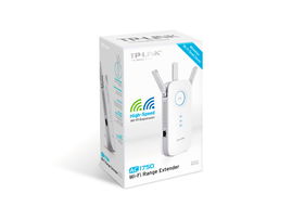 Repetidor / Extensor de Cobertura WiFi AC, 1750 Mbps, doble banda 2.4 GHz y 5 GHz, con 1 puerto 10/100/1000 Mbps, 3 antenas externas