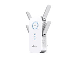 Repetidor / Extensor de Cobertura WiFi AC, 2600 Mbps, doble banda 2.4 GHz y 5 GHz, con 1 puerto 10/100/1000 Mbps, 4 antenas externas