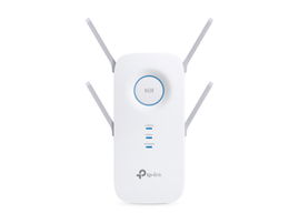 Repetidor / Extensor de Cobertura WiFi AC, 2600 Mbps, doble banda 2.4 GHz y 5 GHz, con 1 puerto 10/100/1000 Mbps, 4 antenas externas