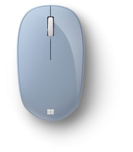 Microsoft Bluetooth Mouse - Ratón - óptico - 3 botones - inalámbrico - Bluetooth 5.0 LE - azul pastel