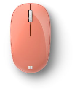 Microsoft Bluetooth Mouse - Ratón - óptico - 3 botones - inalámbrico - Bluetooth 5.0 LE - durazno