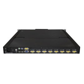 StarTech.com Consola para Armario Rack con KVM de 8 Puertos VGA y Pantalla LCD de 19 Pulgadas - 1U