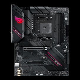 ASUS ROG STRIX B550-F GAMING (WI-FI) - Placa base - ATX - Socket AM4 - AMD B550 Chipset - USB-C Gen2, USB 3.2 Gen 1, USB 3.2 Gen 2 - 2.5 Gigabit LAN, Wi-Fi, Bluetooth - Tarjeta gráfica (CPU necesaria) - HD Audio (8-canales)