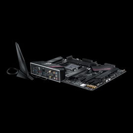 ASUS ROG STRIX B550-F GAMING (WI-FI) - Placa base - ATX - Socket AM4 - AMD B550 Chipset - USB-C Gen2, USB 3.2 Gen 1, USB 3.2 Gen 2 - 2.5 Gigabit LAN, Wi-Fi, Bluetooth - Tarjeta gráfica (CPU necesaria) - HD Audio (8-canales)