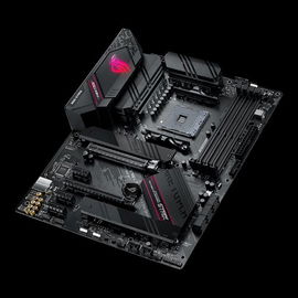 ASUS ROG STRIX B550-F GAMING (WI-FI) - Placa base - ATX - Socket AM4 - AMD B550 Chipset - USB-C Gen2, USB 3.2 Gen 1, USB 3.2 Gen 2 - 2.5 Gigabit LAN, Wi-Fi, Bluetooth - Tarjeta gráfica (CPU necesaria) - HD Audio (8-canales)