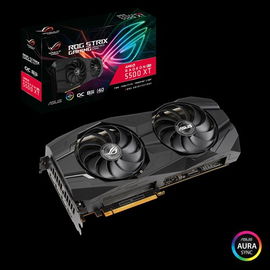 ASUS ROG-STRIX-RX5500XT-O8G-GAMING - OC Edition - tarjeta gráfica - Radeon RX 5500 XT - 8 GB GDDR6 - PCIe 4.0 x16 - HDMI, 3 x DisplayPort ASUS ROG-STRIX-RX5500XT-O8G-GAMING - OC Edition - tarjeta gráfica - Radeon RX 5500 XT - 8 GB GDDR6 - PCIe 4.0 x16 - HDMI, 3 x DisplayPort