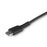 StarTech.com Cable Resistente USB-C a Lightning de 1 m Negro - Cable de Sincronización y Carga USB Tipo C a Lightning con Fibra de Aramida Resistente - Certificado MFi de Apple - para iPad/iPhone 12