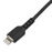 StarTech.com Cable Resistente USB-C a Lightning de 2 m Negro - Cable de Sincronización y Carga USB Tipo C a Lightning con Fibra de Aramida Resistente - Certificado MFi de Apple - para iPad/iPhone 12