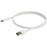 StarTech.com Cable Resistente USB-A a Lightning de 1 m Blanco - Cable de Alimentación y Sincronización USB Tipo A a Lightning con Fibra de Aramida Robusta - Con Certificación MFi de Apple - iPad/iPhone 12