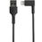 StarTech.com Cable Resistente USB-A a Lightning de 1 m - Negro -Acodado en un Ángulo de 90° a la Derecha - Cable de Carga y Sincronización USB Tipo A a Lightning de Fibra de Aramida Resistente - MFi - iPhone