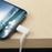 StarTech.com Cable Resistente USB-A a Lightning de 1 m - Blanco -Acodado en un Ángulo de 90° a la Derecha - Cable de Carga y Sincronización USB Tipo A a Lightning de Fibra de Aramida Resistente - MFi - iPhone