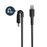 StarTech.com Cable Resistente USB-A a Lightning de 2 m Negro - Cable de Alimentación y Sincronización USB Tipo A a Lightning con Fibra de Aramida Robusta - Con Certificación MFi de Apple - iPad/iPhone 12