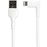 StarTech.com Cable Resistente USB-A a Lightning de 2 m - Blanco -Acodado en un Ángulo de 90° a la Derecha - Cable de Carga y Sincronización USB Tipo A a Lightning de Fibra de Aramida Resistente - MFi - iPhone