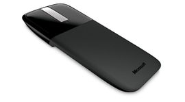 Microsoft Arc Touch Mouse - Ratón - diestro y zurdo - óptico - 2 botones - inalámbrico - 2.4 GHz - receptor inalámbrico USB - negro
