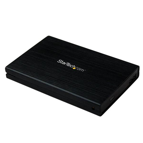 StarTech.com Caja Carcasa de Aluminio USB 3.0 de Disco Duro HDD SATA 3 III 6Gbps de 2,5 Pulgadas Externo con UASP StarTech.com Caja Carcasa de Aluminio USB 3.0 de Disco Duro HDD SATA 3 III 6Gbps de 2,5 Pulgadas Externo con UASP