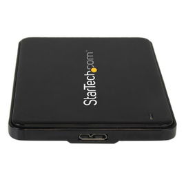 StarTech.com Caja de Disco Duro USB 3.0 con UASP para HDD/SSD SATA III de 2,5 Pulgadas y 7mm de Espesor