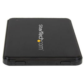 StarTech.com Caja de Disco Duro USB 3.0 con UASP para HDD/SSD SATA III de 2,5 Pulgadas y 7mm de Espesor