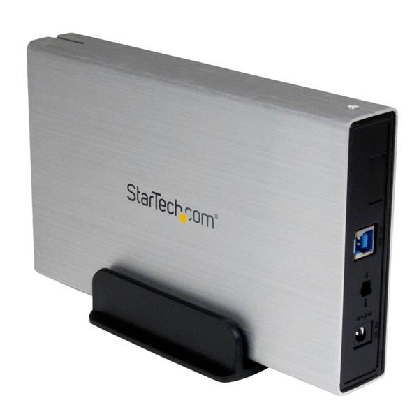 StarTech.com Caja Carcasa de Aluminio USB 3.0 de Disco Duro HDD SATA 3 III de 3,5 Pulgadas Externo UASP - Plateado StarTech.com Caja Carcasa de Aluminio USB 3.0 de Disco Duro HDD SATA 3 III de 3,5 Pulgadas Externo UASP - Plateado