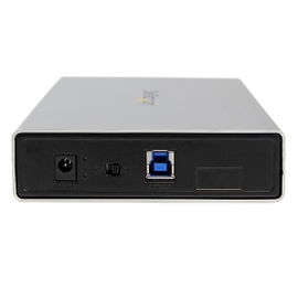 StarTech.com Caja Carcasa de Aluminio USB 3.0 de Disco Duro HDD SATA 3 III de 3,5 Pulgadas Externo UASP - Plateado StarTech.com Caja Carcasa de Aluminio USB 3.0 de Disco Duro HDD SATA 3 III de 3,5 Pulgadas Externo UASP - Plateado