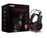 MSI DS502 Auriculares Diadema Negro, Rojo