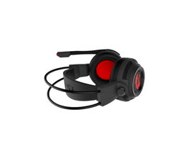 MSI DS502 Auriculares Diadema Negro, Rojo
