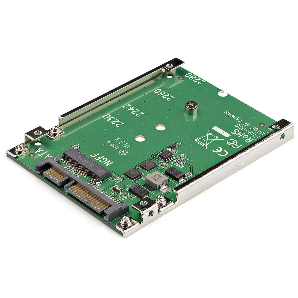 StarTech.com Adaptador Conversor SSD M.2 NGFF a SATA de 2,5 Pulgadas - Convertidor M2 a SATA StarTech.com Adaptador Conversor SSD M.2 NGFF a SATA de 2,5 Pulgadas - Convertidor M2 a SATA