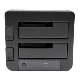StarTech.com Docking Station eSATA USB 3.0 con UASP de 2 Bahías para Disco Duro o SSD SATA de 2,5 o 3,5 Pulgadas