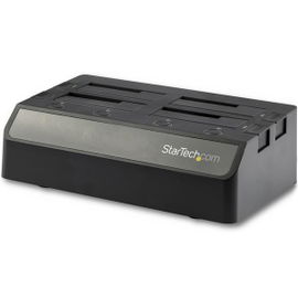 StarTech.com Docking Station USB 3.1 10Gbps de 4 Bahías SATA para Discos Duros y SSDs de 2,5 o 3,5 Pulgadas - Base USB-C de 4 Bahías StarTech.com Docking Station USB 3.1 10Gbps de 4 Bahías SATA para Discos Duros y SSDs de 2,5 o 3,5 Pulgadas - Base USB-C de 4 Bahías