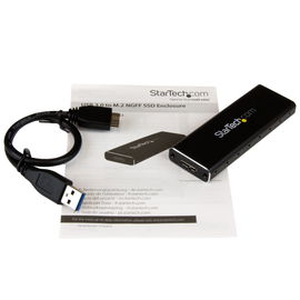StarTech.com Adaptador SSD M.2 a USB 3.0 UASP con Carcasa Protectora - Conversor NGFF de Unidad SSD