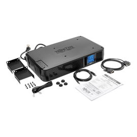 Tripp Lite UPS Smart LCD 1500VA 900W 120V Line-Interactive UPS - 8 Outlets, USB, DB9, 2U Rack/Tower Battery Backup - UPS - CA 120 V - 900 vatios - 1500 VA - conectores de salida: 8 - 2U - negro atractivo Tripp Lite UPS Smart LCD 1500VA 900W 120V Line-Interactive UPS - 8 Outlets, USB, DB9, 2U Rack/Tower Battery Backup - UPS - CA 120 V - 900 vatios - 1500 VA - conectores de salida: 8 - 2U - negro atractivo