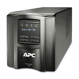 APC Smart-UPS 750VA LCD - UPS - CA 120 V - 500 vatios - 750 VA - Ethernet, RS-232, USB - conectores de salida: 6 - negro - con APC SmartConnect