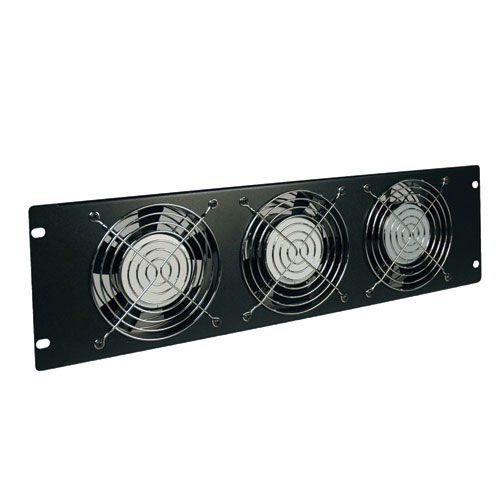 Tripp Lite SRFAN3U Panel de Ventiladores SmartRack de 3U - 3 Ventiladores de Alto Rendimiento de 120V; 210 CFM; clavija 5-15P