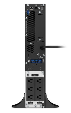 APC Smart-UPS SRT 1500VA - UPS (montaje en rack / externo) - CA 120 V - 1.35 kW - 1500 VA - RS-232, USB - conectores de salida: 6 - PFC - 2U - negro