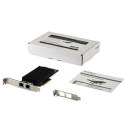 StarTech.com Tarjeta de Red PCI Express de 2 Puertos de 10Gb - Adaptador de Red Interno PCI Express Tehuti TN4010 10GBASE-T y NBASE-T - NIC - Adaptador de Interfaz de Red de 10/5/2,5/1GbE Multi Gigabit Ethernet - Tarjeta LAN StarTech.com Tarjeta de Red PCI Express de 2 Puertos de 10Gb - Adaptador de Red Interno PCI Express Tehuti TN4010 10GBASE-T y NBASE-T - NIC - Adaptador de Interfaz de Red de 10/5/2,5/1GbE Multi Gigabit Ethernet - Tarjeta LAN