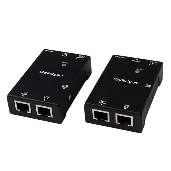 StarTech.com Kit Extensor Vídeo Audio HDMI por Cable UTP Ethernet Cat5 Cat6 RJ45 con Power over Cable - 50m StarTech.com Kit Extensor Vídeo Audio HDMI por Cable UTP Ethernet Cat5 Cat6 RJ45 con Power over Cable - 50m