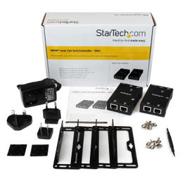 StarTech.com Kit Extensor Vídeo Audio HDMI por Cable UTP Ethernet Cat5 Cat6 RJ45 con Power over Cable - 50m StarTech.com Kit Extensor Vídeo Audio HDMI por Cable UTP Ethernet Cat5 Cat6 RJ45 con Power over Cable - 50m