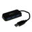 StarTech.com Adaptador Concentrador Hub Ladrón USB 3.0 Super Speed 4 Puertos Salidas Portátil para Ordenador Portátil - Negro (ST4300MINU3B) - Hub - 4 x SuperSpeed USB 3.0 - sobremesa - para P/N: FCREADMICRO3, MSDREADU3CA, USB3S2ESATA3