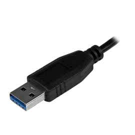 StarTech.com Hub Concentrador Portátil USB 3.0 SuperSpeed de 4 Puertos de  5Gbps con Carga Rápida - Ladrón USB 3.2 Gen 1 Tipo A - Alimentado por el  Bus USB o Autoalimentado - Negro