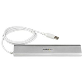 StarTech.com Concentrador USB 3.0 de 7 Puertos - Hub con Cable Incorporado StarTech.com Concentrador USB 3.0 de 7 Puertos - Hub con Cable Incorporado