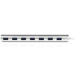 StarTech.com Concentrador USB 3.0 de 7 Puertos - Hub con Cable Incorporado StarTech.com Concentrador USB 3.0 de 7 Puertos - Hub con Cable Incorporado