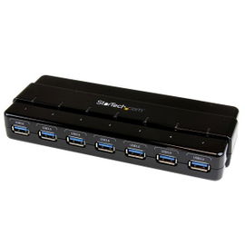StarTech.com Concentrador Ladrón USB 3.0 de 7 Puertos - Hub de Sobremesa con Adaptador de Alimentación - Hub - 7 x SuperSpeed USB 3.0 - sobremesa - para P/N: BNDTBUSB3142, PEXUS313AC2V, PEXUSB311A1E, PEXUSB312A2, PEXUSB314A2V2, SDMSDRWU3AC StarTech.com Concentrador Ladrón USB 3.0 de 7 Puertos - Hub de Sobremesa con Adaptador de Alimentación - Hub - 7 x SuperSpeed USB 3.0 - sobremesa - para P/N: BNDTBUSB3142, PEXUS313AC2V, PEXUSB311A1E, PEXUSB312A2, PEXUSB314A2V2, SDMSDRWU3AC