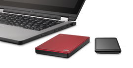 Seagate Backup Plus Slim, 1TB disco duro externo 1000 GB Rojo Seagate Backup Plus Slim, 1TB disco duro externo 1000 GB Rojo