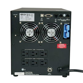 Tripp Lite UPS Smart Online 1500VA 1200W Tower 100V-120V USB DB9 SNMP RT - UPS - CA 100/110/120 V - 1.2 kW - 1500 VA - RS-232, USB - conectores de salida: 6 - negro atractivo Tripp Lite UPS Smart Online 1500VA 1200W Tower 100V-120V USB DB9 SNMP RT - UPS - CA 100/110/120 V - 1.2 kW - 1500 VA - RS-232, USB - conectores de salida: 6 - negro atractivo