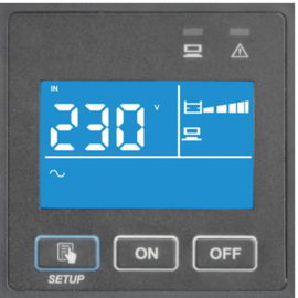 Tripp Lite SUINT3000XLCD sistema de alimentación ininterrumpida (UPS) Doble conversión (en línea) 3000 VA 2700 W 7 salidas AC