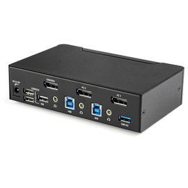 StarTech.com Switch Conmutador KVM DisplayPort de 2 Puertos - 4K 60Hz StarTech.com Switch Conmutador KVM DisplayPort de 2 Puertos - 4K 60Hz