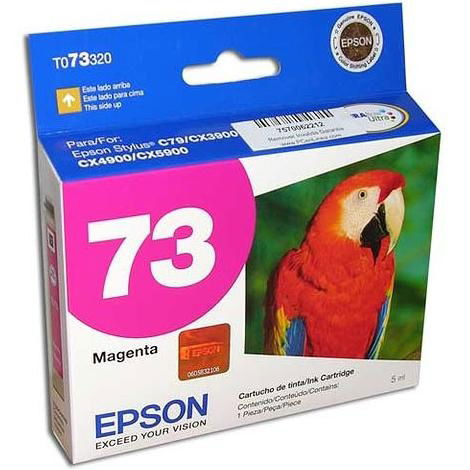 Epson 73 - Magenta - original - cartucho de tinta - para Stylus C79, CX3900, CX4900, CX5900