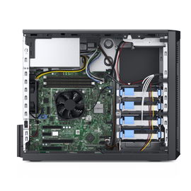 Dell EMC PowerEdge T140 - Servidor - MT - 1 vía - 1 x Xeon E-2226G / 3.4 GHz - RAM 8 GB - HDD 1 TB - DVD - G200eR2 - GigE - sin SO - monitor: ninguno - negro - con Dell Prosupport y Servicio in Situ al Siguiente Día Hábil de 1 año