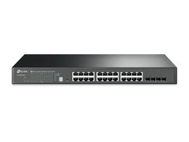 Smart Switch JetStream apilable Gigabit administrable Capa 2, 24 puertos 10/100/1000 Mbps + 4 puertos SFP+ Smart Switch JetStream apilable Gigabit administrable Capa 2, 24 puertos 10/100/1000 Mbps + 4 puertos SFP+