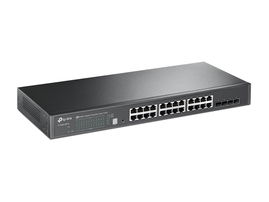 Smart Switch JetStream apilable Gigabit administrable Capa 2, 24 puertos 10/100/1000 Mbps + 4 puertos SFP+ Smart Switch JetStream apilable Gigabit administrable Capa 2, 24 puertos 10/100/1000 Mbps + 4 puertos SFP+